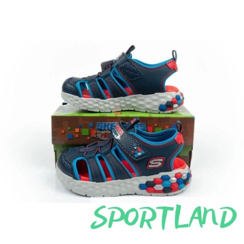 Sandały Skechers Jr 402213L/NVRD 27,5 Sandały Skechers Jr 402213L/NVRD 27,5