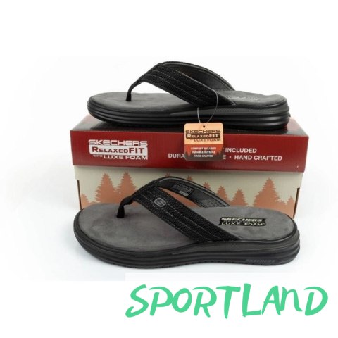 Japonki Skechers Proven M 204577 BLK 41 Japonki Skechers Proven M 204577 BLK 41