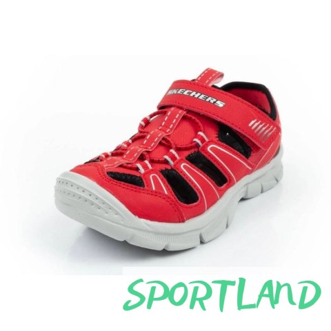 Sandały Skechers Relix Jr 406520L/RDBK 30 Sandały Skechers Relix Jr 406520L/RDBK 30