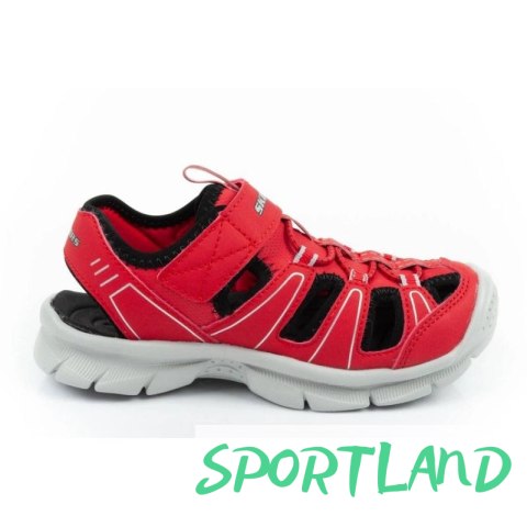 Sandały Skechers Relix Jr 406520L/RDBK 30 Sandały Skechers Relix Jr 406520L/RDBK 30