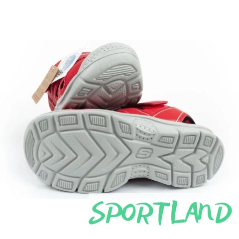 Sandały Skechers Relix Jr 406520L/RDBK 30 Sandały Skechers Relix Jr 406520L/RDBK 30