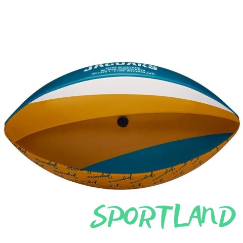 Piłka Wilson NFL Team Peewee Jacksonville Jaguars Mini Ball Jr WTF1523XBJX 7 Piłka Wilson NFL Team Peewee Jacksonville Jaguars Mini Ball Jr WTF1523XBJX 7