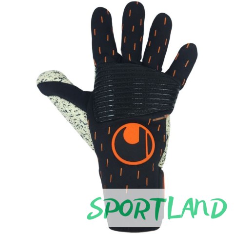 Rękawice bramkarskie Uhlsport Speed Contact Supergrip+ Reflex czarne 101125901 10 Rękawice bramkarskie Uhlsport Speed Contact Supergrip+ Reflex czarne 101125901 10