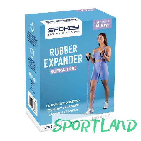 Ekspander gumowy medium Spokey Supra Tube SPK-943083 1200X11X7 Ekspander gumowy medium Spokey Supra Tube SPK-943083 1200X11X7