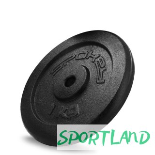 Obciążenie żeliwne 1kg Spokey Sinis SPK-944481 1 kg