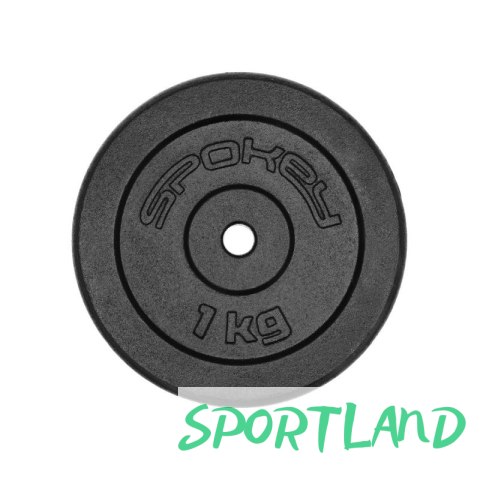 Obciążenie żeliwne 1kg Spokey Sinis SPK-944481 1 kg