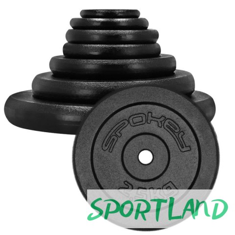 Obciążenie żeliwne 2,5kg Spokey Sinis SPK-944483 2,5 kg