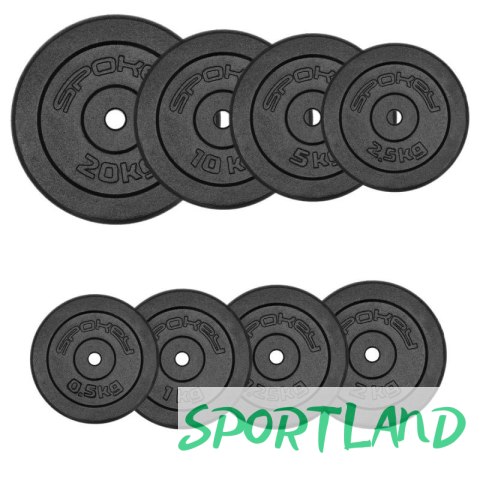 Obciążenie żeliwne 2,5kg Spokey Sinis SPK-944483 2,5 kg