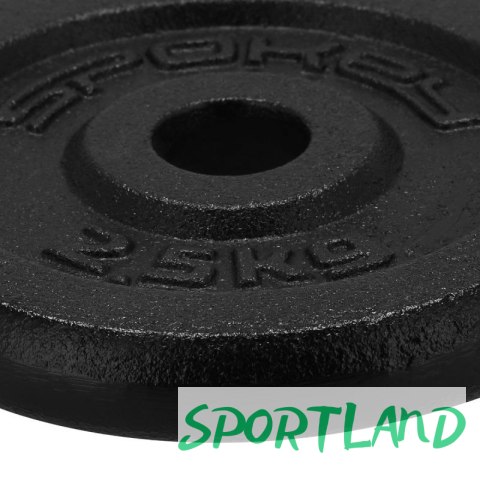 Obciążenie żeliwne 2,5kg Spokey Sinis SPK-944483 2,5 kg