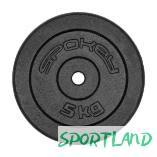 Obciążenie żeliwne 5kg Spokey Sinis H SPK-944484 5 KG
