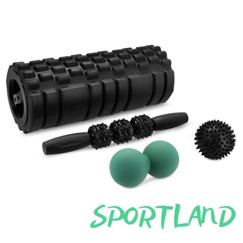 Wałek do masażu z akcesoriami Spokey Mixroll Set SPK-944203 N/A Wałek do masażu z akcesoriami Spokey Mixroll Set SPK-944203 N/A