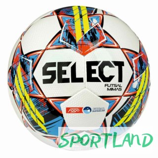 Piłka halowa SELECT Futsal Mimas FOGO Ekstraklasa FIFA Basic biała Futsal