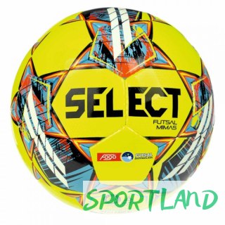 Piłka halowa SELECT Futsal Mimas FOGO Ekstraklasa FIFA Basic żółta Futsal