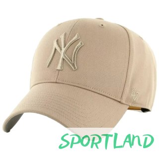 Czapka z daszkiem 47 Brand MLB New York Yankees Cap Jr B-RAC17CTP-KHA One size