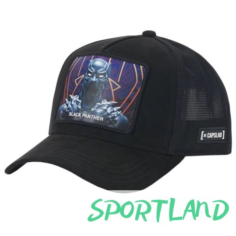 Czapka z daszkiem Capslab Marvel Black Panther Cap CL-MAR7-1-PCT-BPA One size Czapka z daszkiem Capslab Marvel Black Panther Cap CL-MAR7-1-PCT-BPA One size