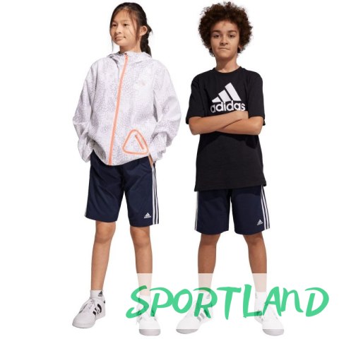 Spodenki adidas Essentials 3-Stripes Woven Jr IC6822 140cm Spodenki adidas Essentials 3-Stripes Woven Jr IC6822 140cm