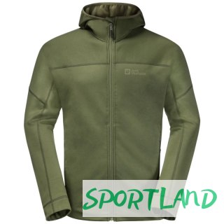 Bluza Jack Wolfskin Hirschberg Hooded FZ M 1710881-4129 S
