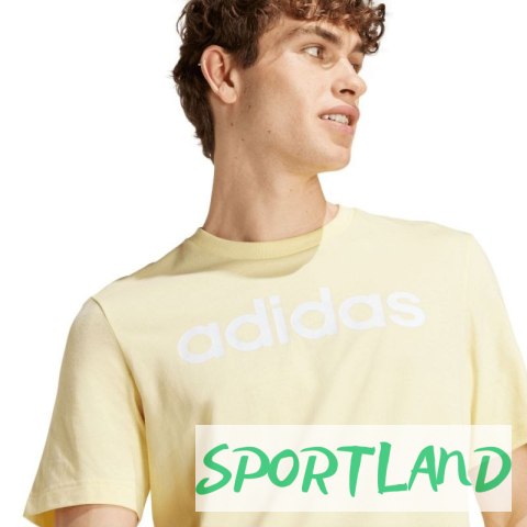 Koszulka adidas Essentials Single Jersey Linear Embroidered M IZ4769 S Koszulka adidas Essentials Single Jersey Linear Embroidered M IZ4769 S