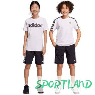 Spodenki adidas Essentials 3-Stripes Woven Jr HR6332 164cm