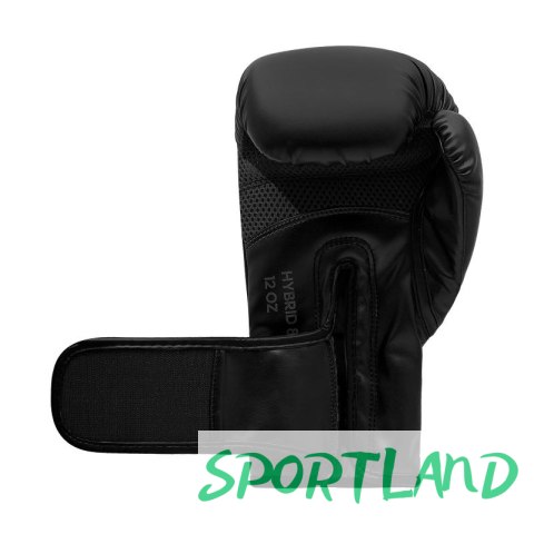 Rękawice bokserskie adidas Hybrid 80 czarne 10 oz Rękawice bokserskie adidas Hybrid 80 czarne 10 oz