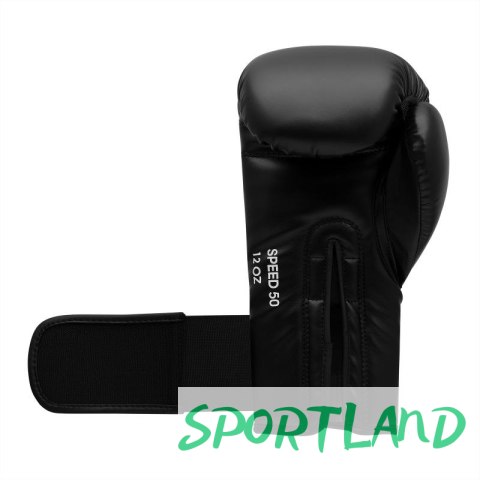 Rękawice bokserskie adidas Speed 50 ADISBG50-czarno-złoty 10 oz