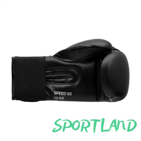 Rękawice bokserskie adidas Speed 50 ADISBG50-czarno-złoty 10 oz