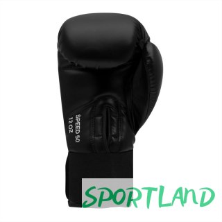 Rękawice bokserskie adidas Speed 50 ADISBG50-czarno-złoty 12 oz