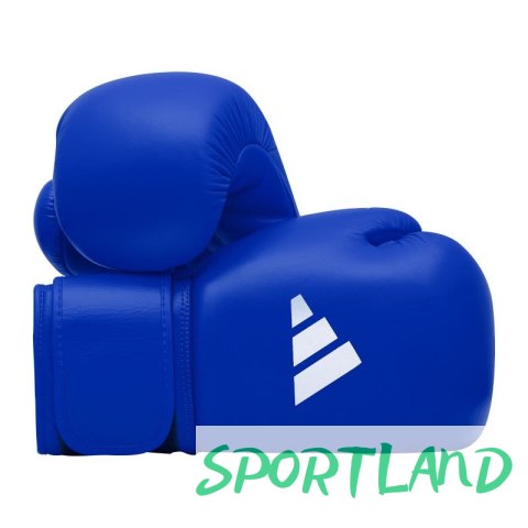 Rękawice bokserskie turniejowe adidas z atestem IBA niebieskie 12 oz Rękawice bokserskie turniejowe adidas z atestem IBA niebieskie 12 oz