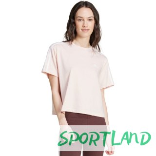 Koszulka adidas Essentials 3-Stripes Single Jersey Crop Top W IY4227 L