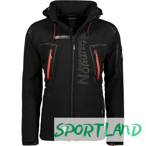 Kurtka Geographical Norway Techno Softshell M WU1060H/GN-BLACK XXL Kurtka Geographical Norway Techno Softshell M WU1060H/GN-BLACK XXL