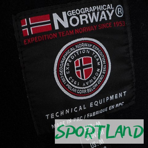 Kurtka Geographical Norway Techno Softshell M WU6068-GN-BLACK L Kurtka Geographical Norway Techno Softshell M WU6068-GN-BLACK L