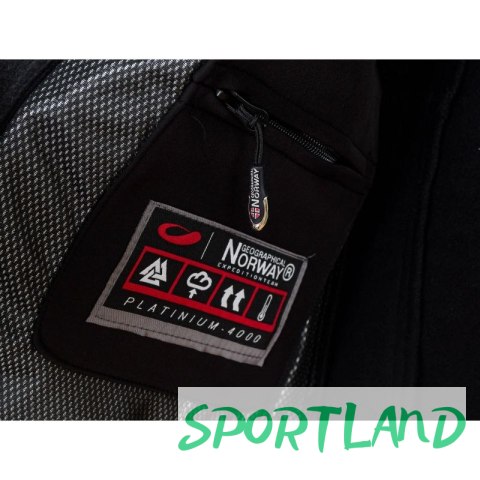 Kurtka Geographical Norway Techno Softshell M WU6068-GN-BLACK L Kurtka Geographical Norway Techno Softshell M WU6068-GN-BLACK L