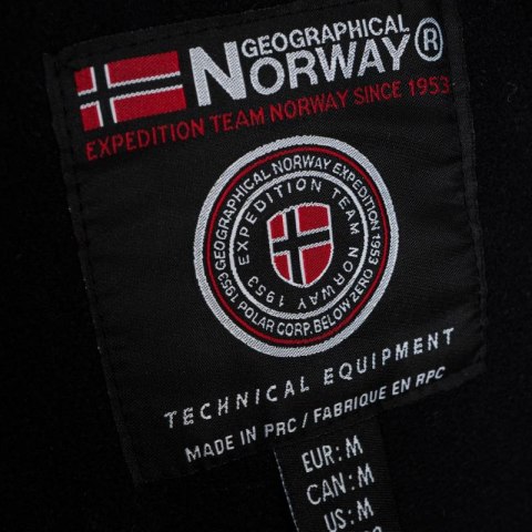 Kurtka Geographical Norway Techno Softshell M WU6068-GN-BLACK S Kurtka Geographical Norway Techno Softshell M WU6068-GN-BLACK S