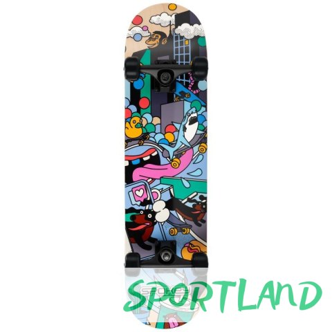Deskorolka Spokey Manny SPK-944588 Czarny Deskorolka Spokey Manny SPK-944588 Czarny
