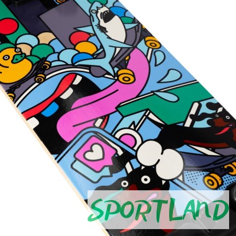 Deskorolka Spokey Manny SPK-944588 Czarny Deskorolka Spokey Manny SPK-944588 Czarny