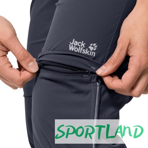 Spodnie Jack Wolfskin Overland Zip Away Pants W 1506133-1388 46