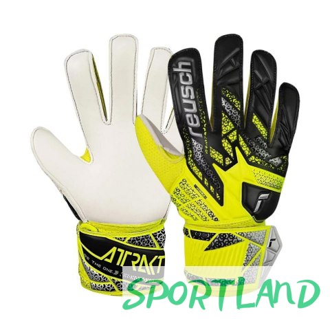 Rękawice bramkarskie Reusch Attrakt Solid Jr 5572515 2014 4 Rękawice bramkarskie Reusch Attrakt Solid Jr 5572515 2014 4