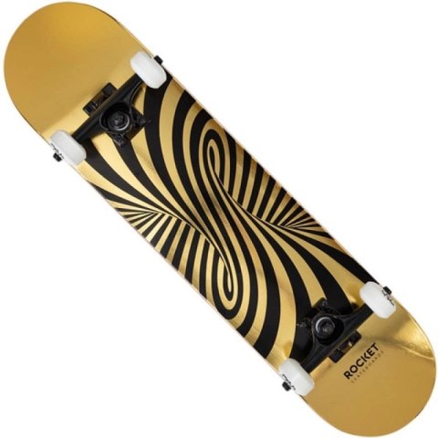 Deskorolka Rocket Twisted Foli Gold 7.5" RKT-COM-1555 N/A Deskorolka Rocket Twisted Foli Gold 7.5" RKT-COM-1555 N/A