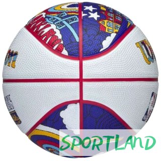Piłka do koszykówki Wilson 2025 NBA All Star Mini Ball WZ3020201XB 3
