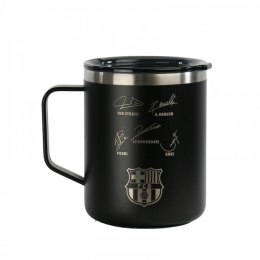 Kubek termiczny FC Barcelona z autografami 400 ml 972195 czarny