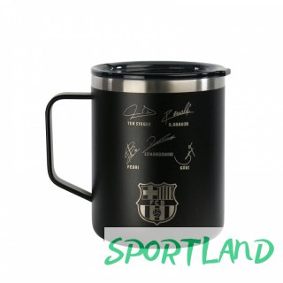Kubek termiczny FC Barcelona z autografami 400 ml 972195 czarny