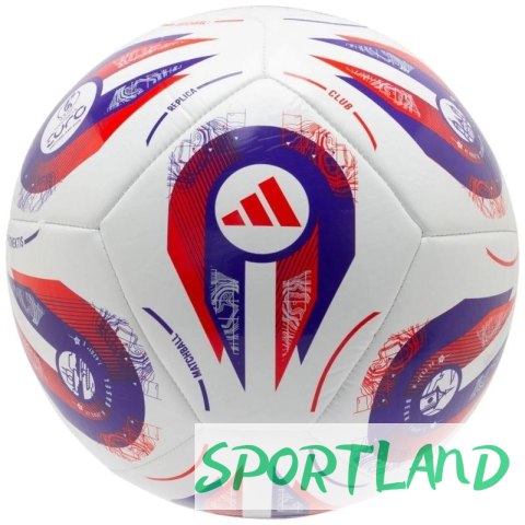 Piłka adidas W Euro 2025 Club Ball JH1267 5 Piłka adidas W Euro 2025 Club Ball JH1267 5