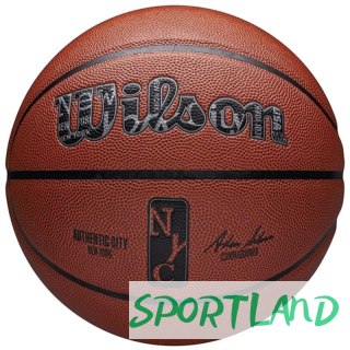 Piłka do koszykówki Wilson NBA Authentic City New York Ball WZ2016001XB 7