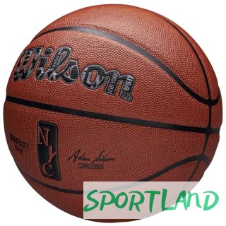 Piłka do koszykówki Wilson NBA Authentic City New York Ball WZ2016001XB 7