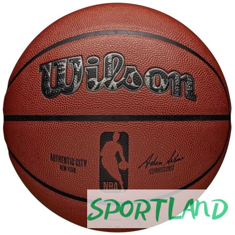 Piłka do koszykówki Wilson NBA Authentic City New York Ball WZ2016001XB 7 Piłka do koszykówki Wilson NBA Authentic City New York Ball WZ2016001XB 7