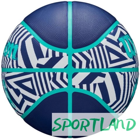 Piłka do koszykówki Wilson NBA DRV Plus Dazzle Camo Ball WZ3016102XB 6 Piłka do koszykówki Wilson NBA DRV Plus Dazzle Camo Ball WZ3016102XB 6