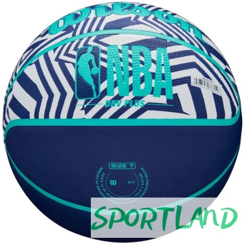Piłka do koszykówki Wilson NBA DRV Plus Dazzle Camo Ball WZ3016102XB 6 Piłka do koszykówki Wilson NBA DRV Plus Dazzle Camo Ball WZ3016102XB 6