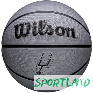 Piłka do koszykówki Wilson NBA Team Tribute Solid San Antonio Spurs Ball WZ4025427XB 5