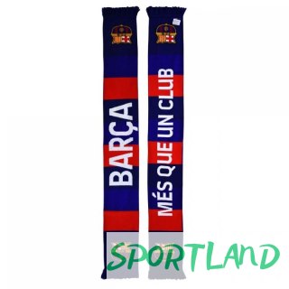 Szalik FC Barcelona Double Knitted Scarf N24 5004BUD24 wielokolorowy