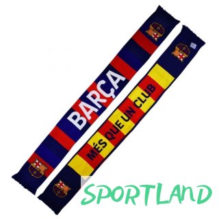 Szalik FC Barcelona Double Knitted Scarf N27 5004BUD27 wielokolorowy